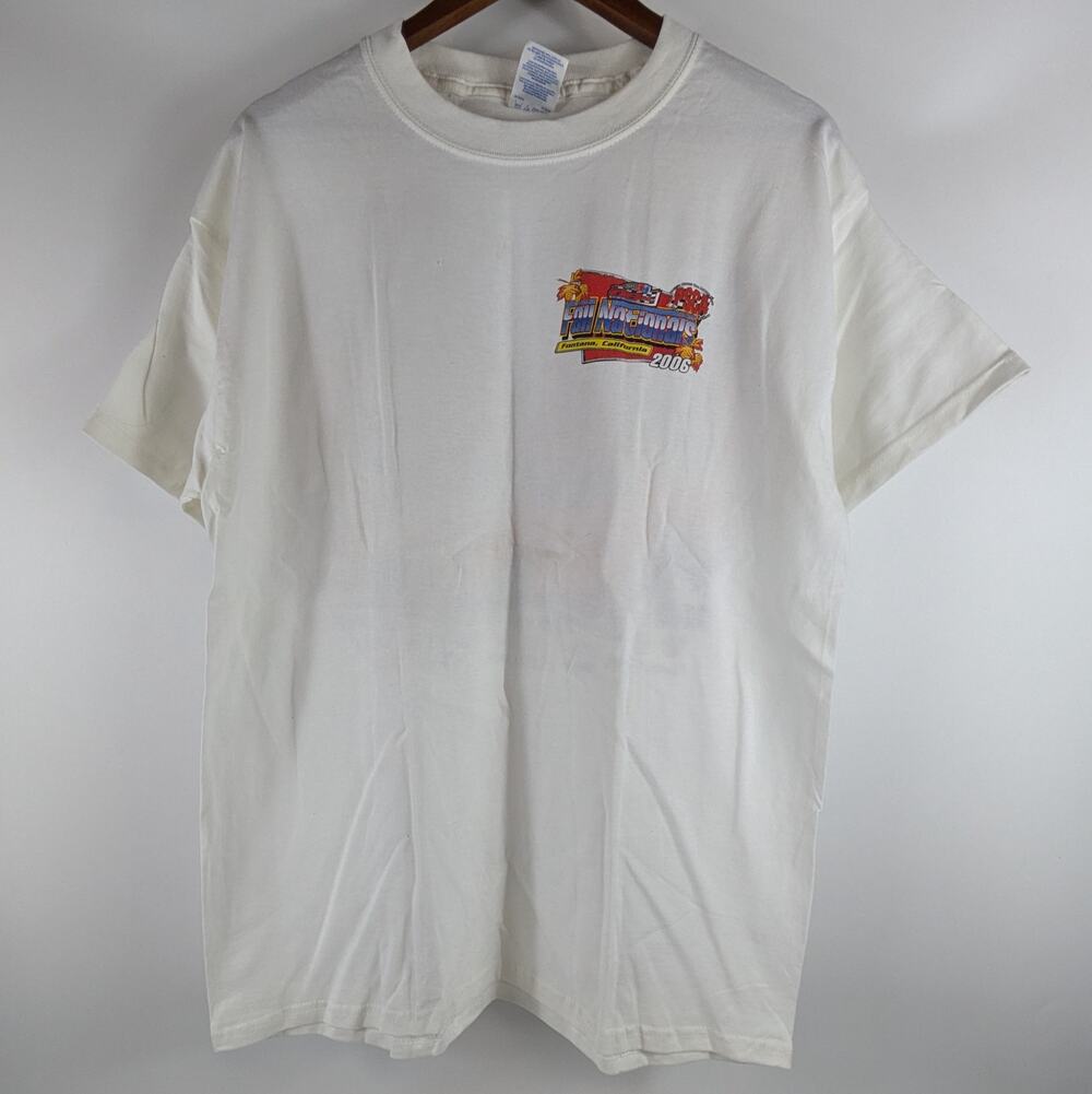 Vintage 2006 Mens Drag Racing L T-Shirt OB Inc Fall Nationals PSCA Fontana Cali